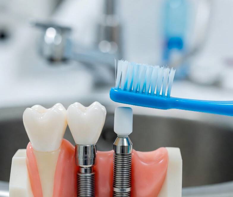 Implant Aftercare caring for dental implants